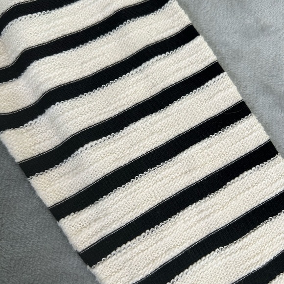 Anthropologie Maeve yilessa ruffled pullover striped sweater dress - Picture 5 of 11